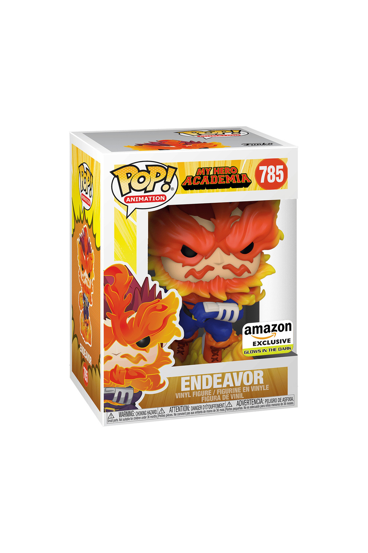 فیگور انحصاری POP MY HERO ACADEMIA ENDEAVOR 785 GLOW IN THE DARK آمازون Funko