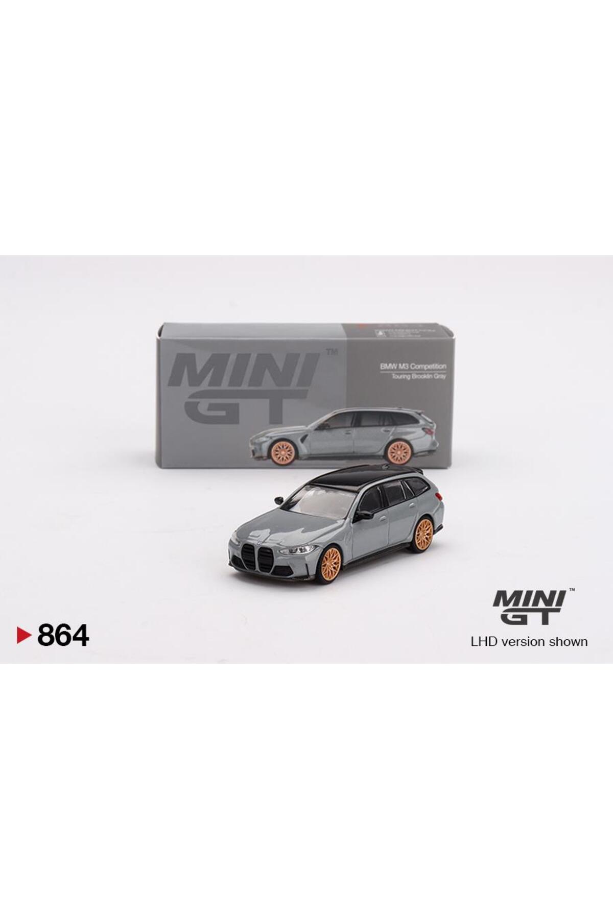 ماشین اسباب بازی BMW M3 COMPETITION TOURING BROOKLYN GREY 864 mini gt