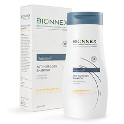 شامپو مراقبت ضدریزش موهای خشک بیونکس Bionnex Organica، حاوی VITIS COMPLEX CX25، ۳۰۰ میلی‌لیتر