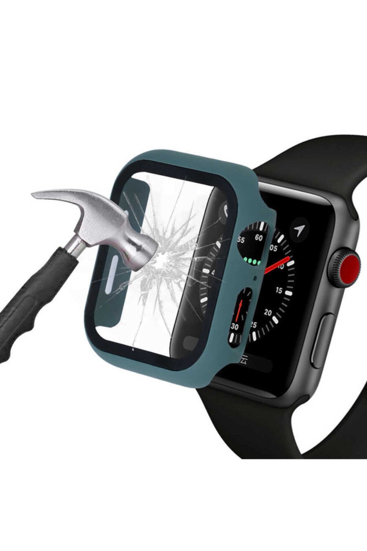 محافظ صفحه ساعت هوشمند APPLE مچی 2 3 4 5 6 SE NIKE 44MM CASE AND SCREEN PROTECTOR 360 FULL PROTECTION COVER فیبکس Fibaks