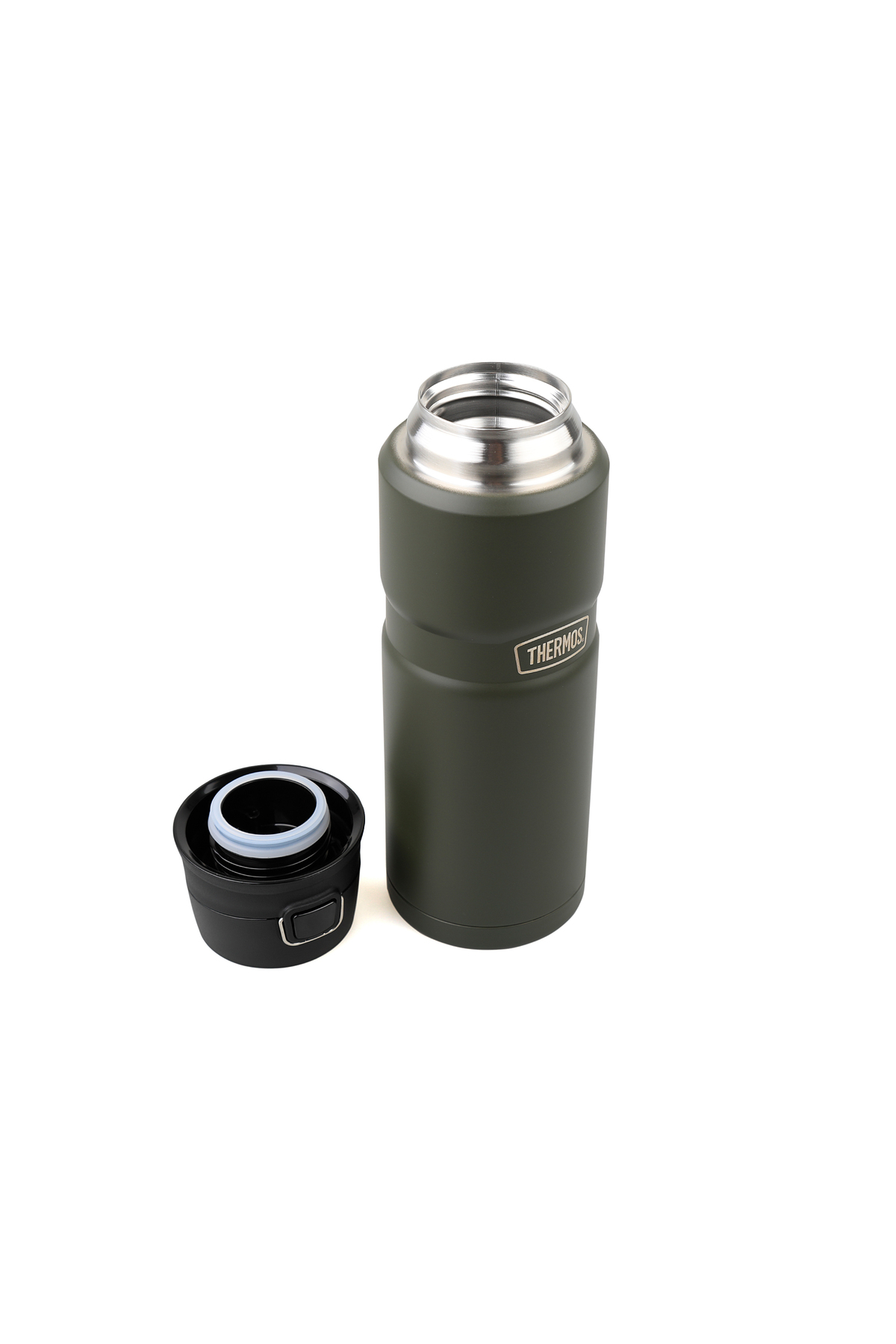 فلاسک قمقمه شاهی 0.71 لیتری خاکی اورجینال Thermos