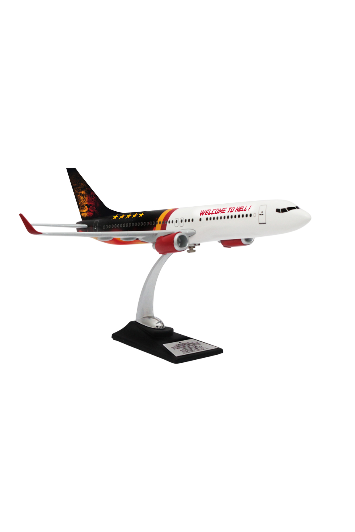 مدل خودرو BOEING 737 800 1 100 SCALE به هواپیمای طراحی جهنمی خوش آمدید اورجینال zekupp