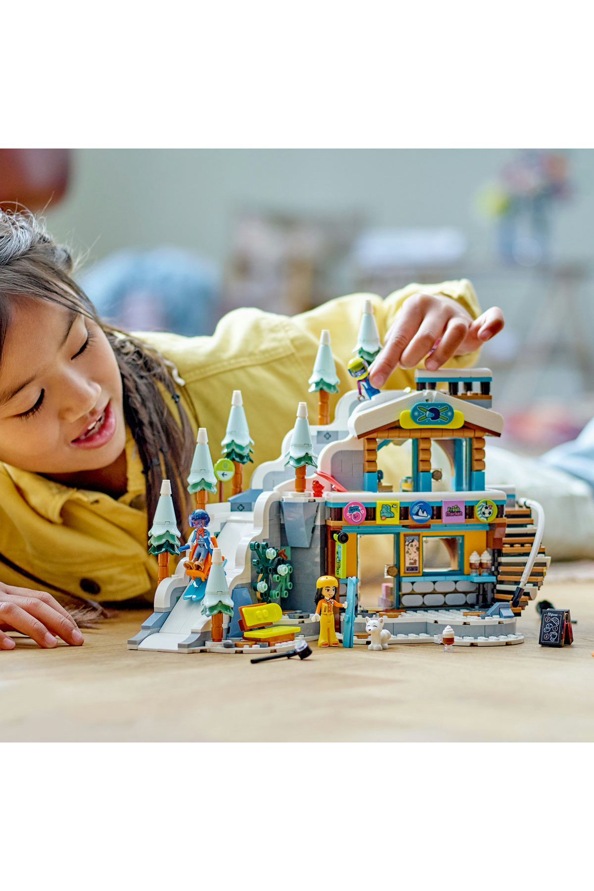 لگو و اسباب بازی های ساخت محور پیست اسکی کافه دوستان 41756 980 قطعه از ترکیه LEGO