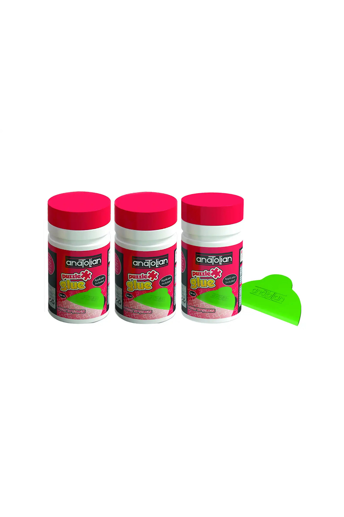 چسب پازل 3 مایع X 140ML. اورجینال Anatolian Puzzle