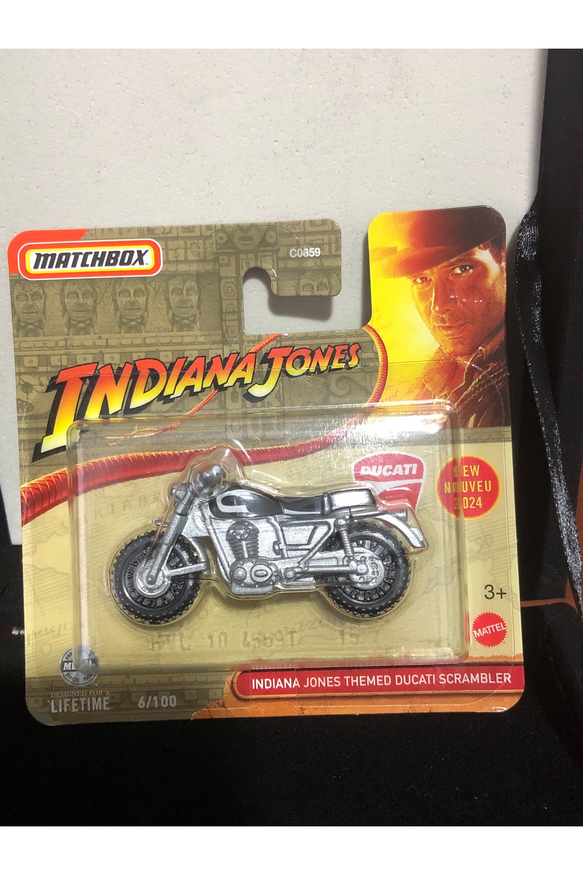ماشین اسباب بازی محصول مجموعه جمع آوری جونز دوکاتی SCRAMBLER هات ویلز اورجینال HOT WHEELS