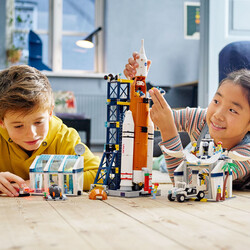مجموعه ساختنی مرکز پرتاب موشک لگو LEGO سیتی City مدل 60351، ۱۰۱۰ قطعه