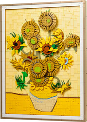 مجموعه ساختنی لگو LEGO آرت Art تابلوی گل‌های آفتابگردان ونسان ون‌گوگ، مدل 31215، ۲۶۱۵ قطعه