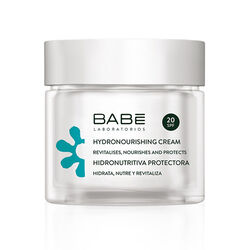 کرم مرطوب‌کننده صورت بیب Babe SPF 20 Hydronourishing، پایه آب، ۵۰ میلی‌لیتر