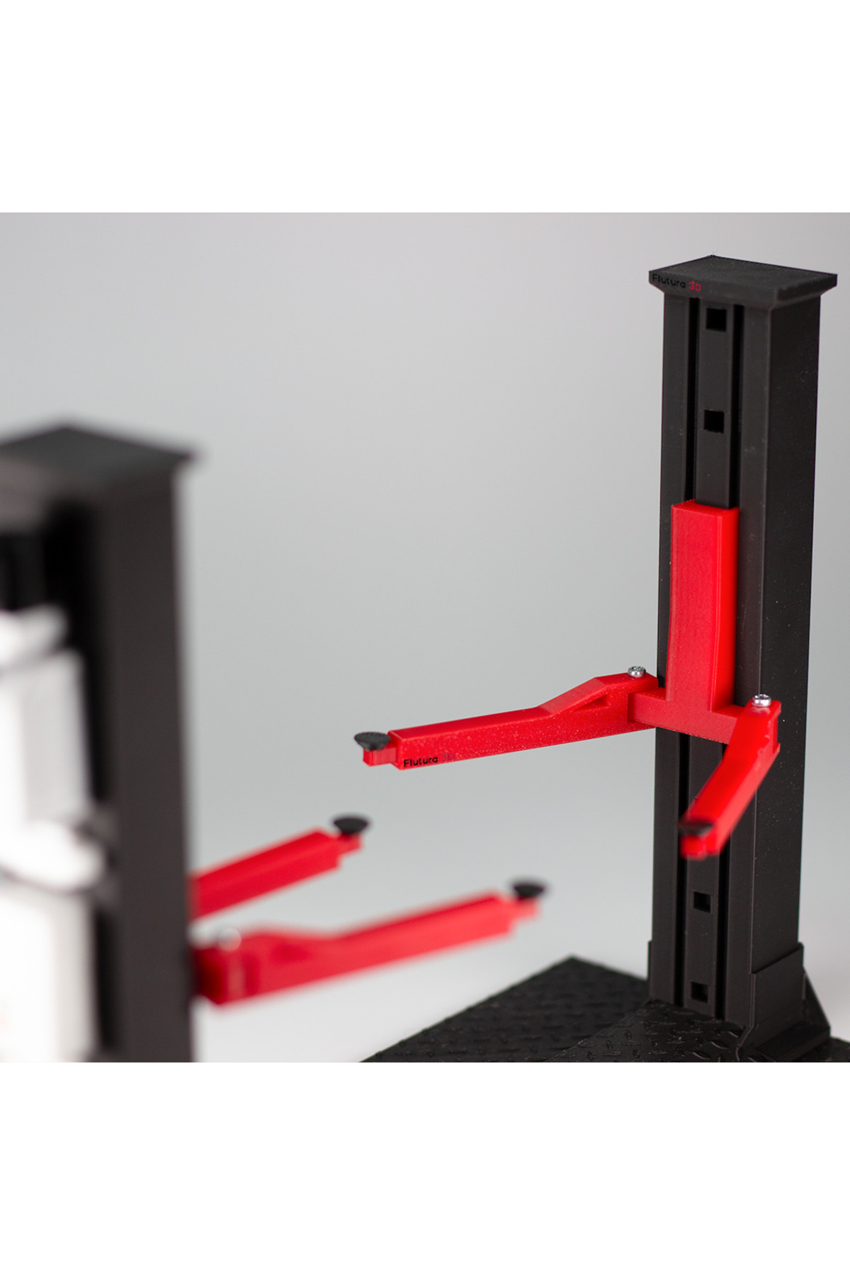 مدل خودرو 1 24 SCALE V MOTION DIORAMA LIFT لوازم جانبی GARAGE 1:24 اورجینال Flutura