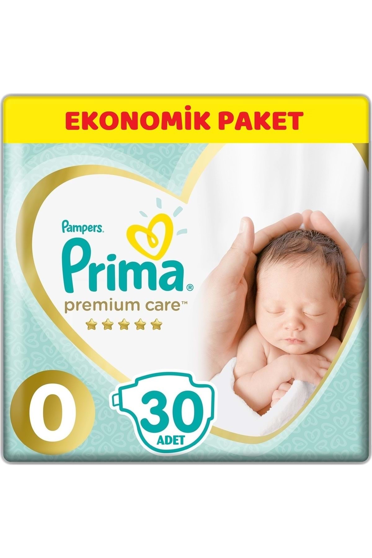 پوشک بچه کودک پرمیوم مراقبت سایز 0 بسته تکی نارس اورجینال Prima