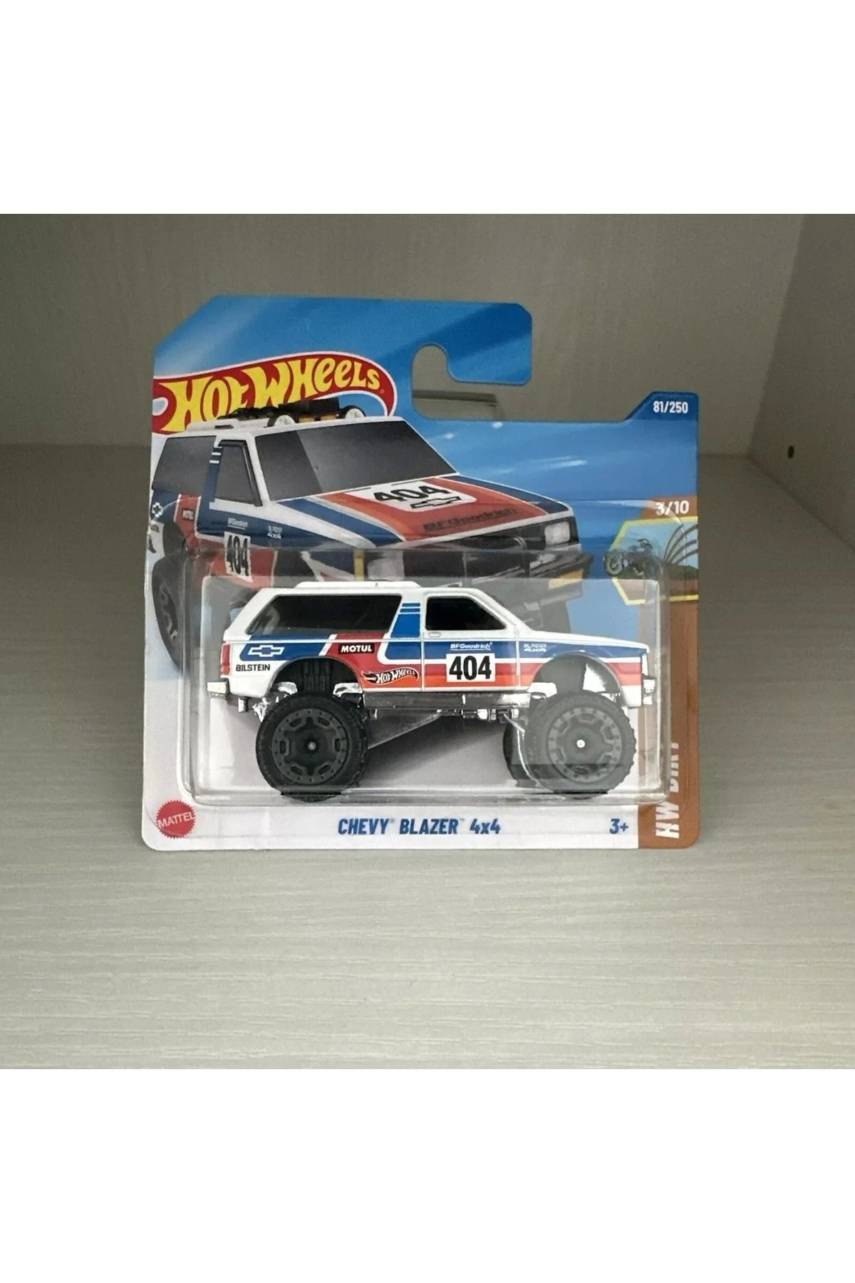 ماشین اسباب بازی 2025 SINGLE CAR CHEVY BLAZER 4X4 3 10 هات ویلز اورجینال HOT WHEELS