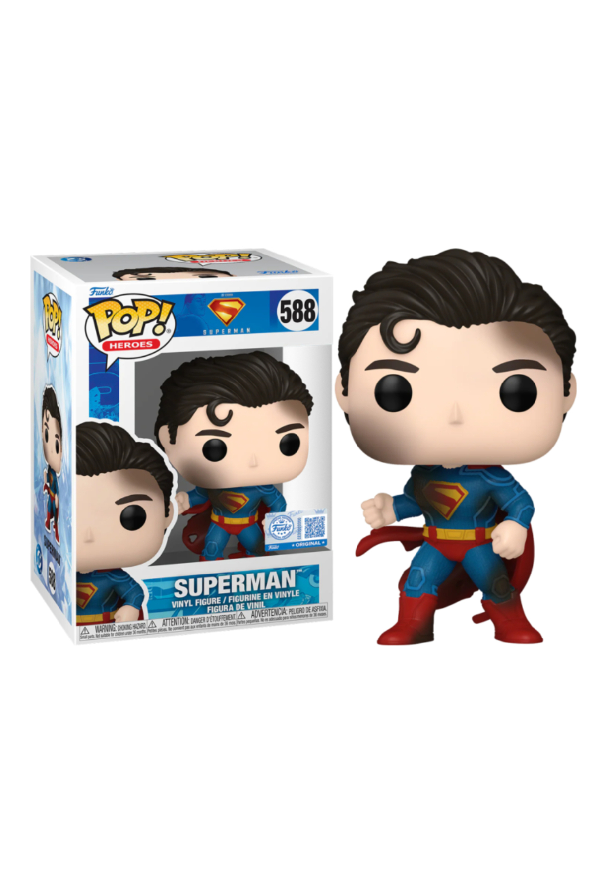 فیگور سوپرمن 2025 – موضع مبارزه پاپ! 588 اختصاصی از ترکیه Funko