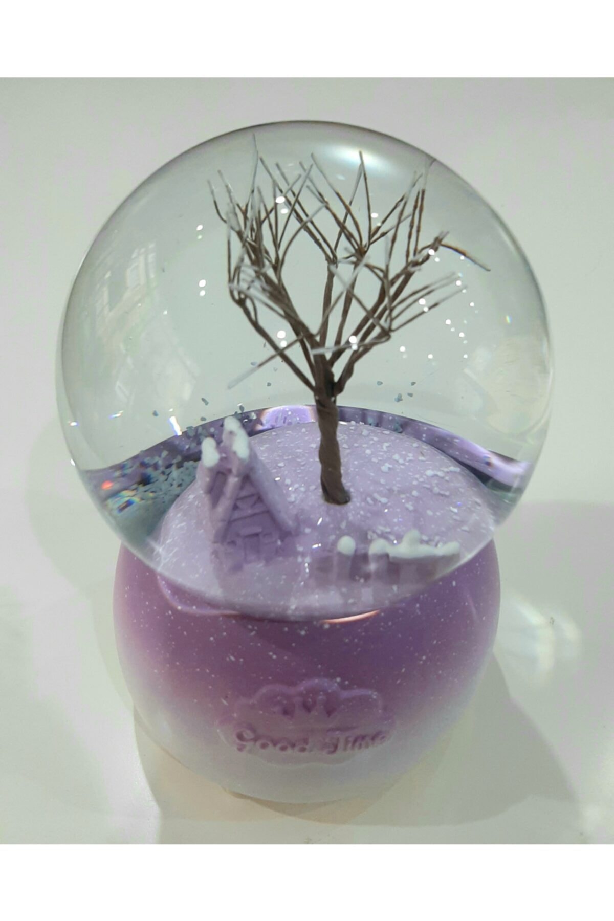 گوی برفی WINTER SNOW GLOBE با اسپری LED و موسیقی از ترکیه Sever