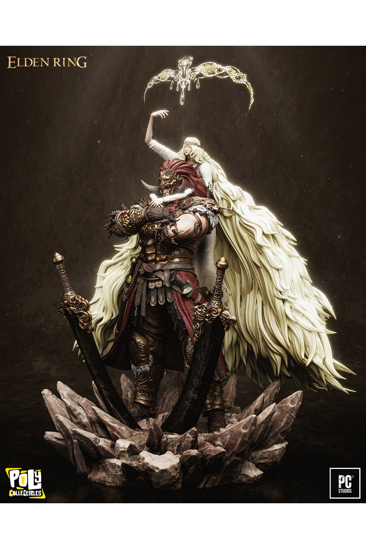 فیگور GENERAL RADAHN & MIQUELLA – ELDEN RING PREMIUM COLLECTIBLES FIGURE | 32 سانتی متر از ترکیه Poly Collectibles