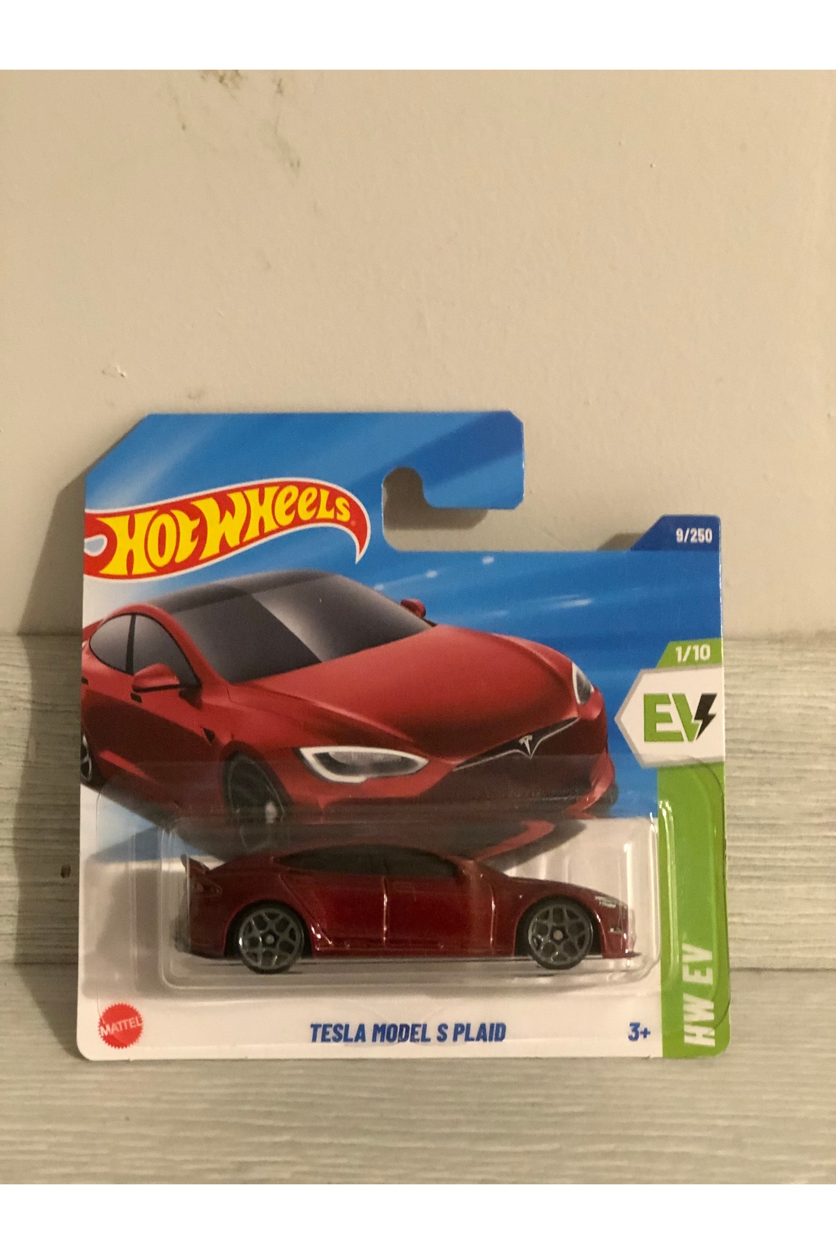 ماشین اسباب بازی تسلا MODEL S PLAID مجموعه ویژه برای کلکسیونرها از ترکیه HOT WHEELS
