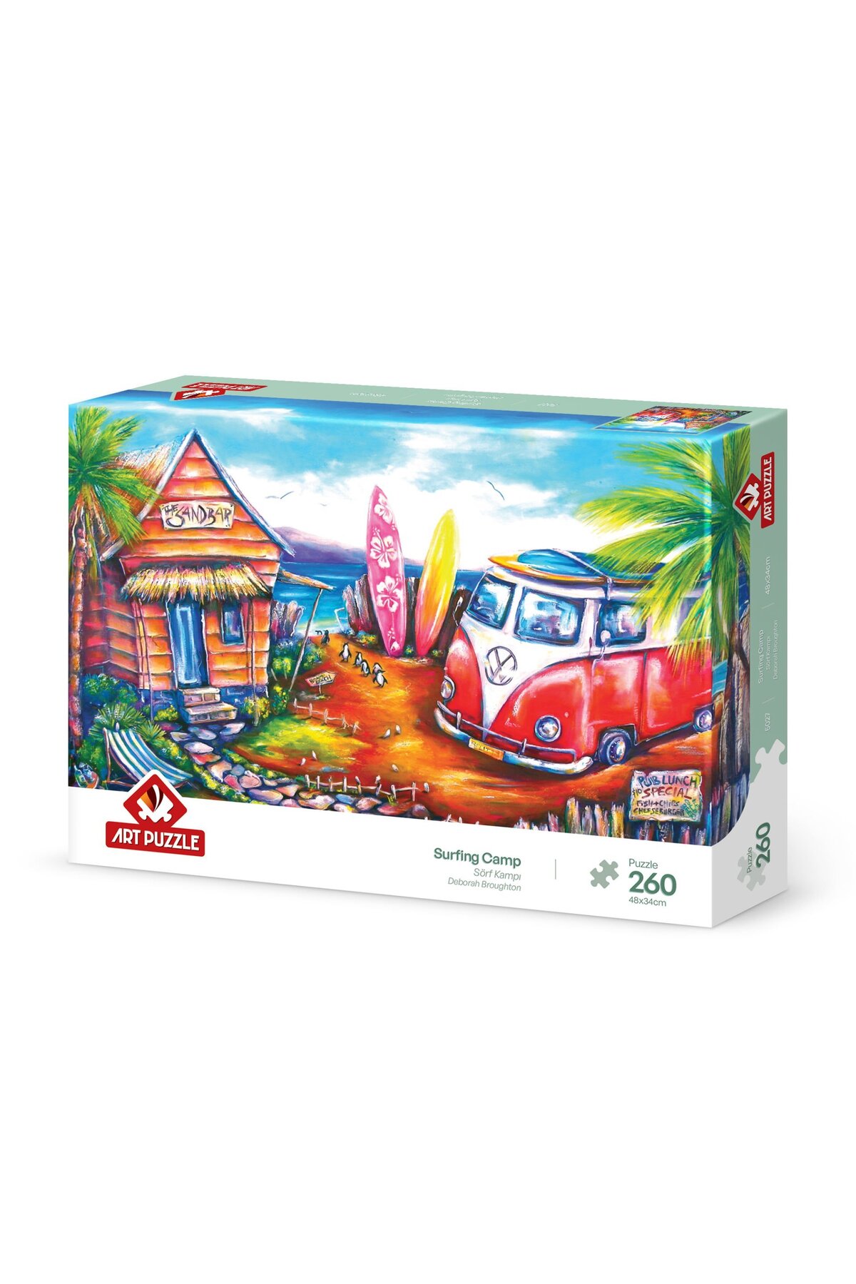 پازل 5027 SURF CAMP 260 PIECE از ترکیه Art Puzzle