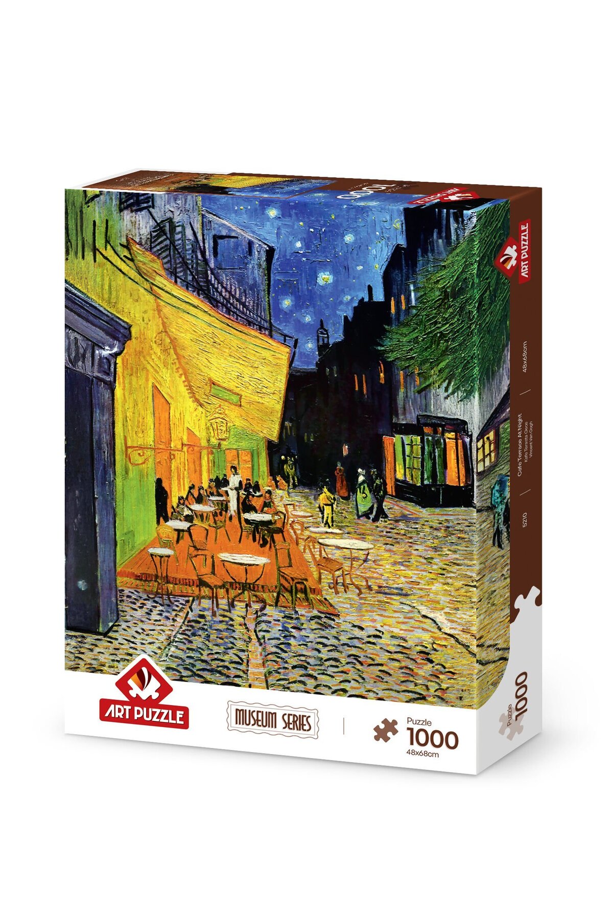 پازل 1000 تکه در شب تراس کافه از ترکیه Art Puzzle