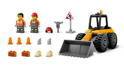 مجموعه ساختنی لودر چرخ‌دار زرد لگو LEGO سیتی City مدل 60450، ۸۱ قطعه، حداقل ۴ سال