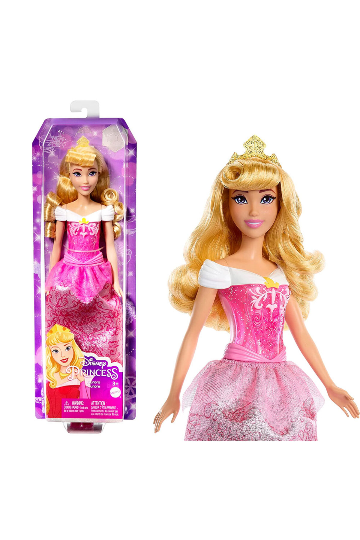 عروسک های اسباب بازی و لوازم جانبی MATTEL DISNEY PRINCESS شاهزاده خانم AURORA ها HLW09 از ترکیه DİSNEY