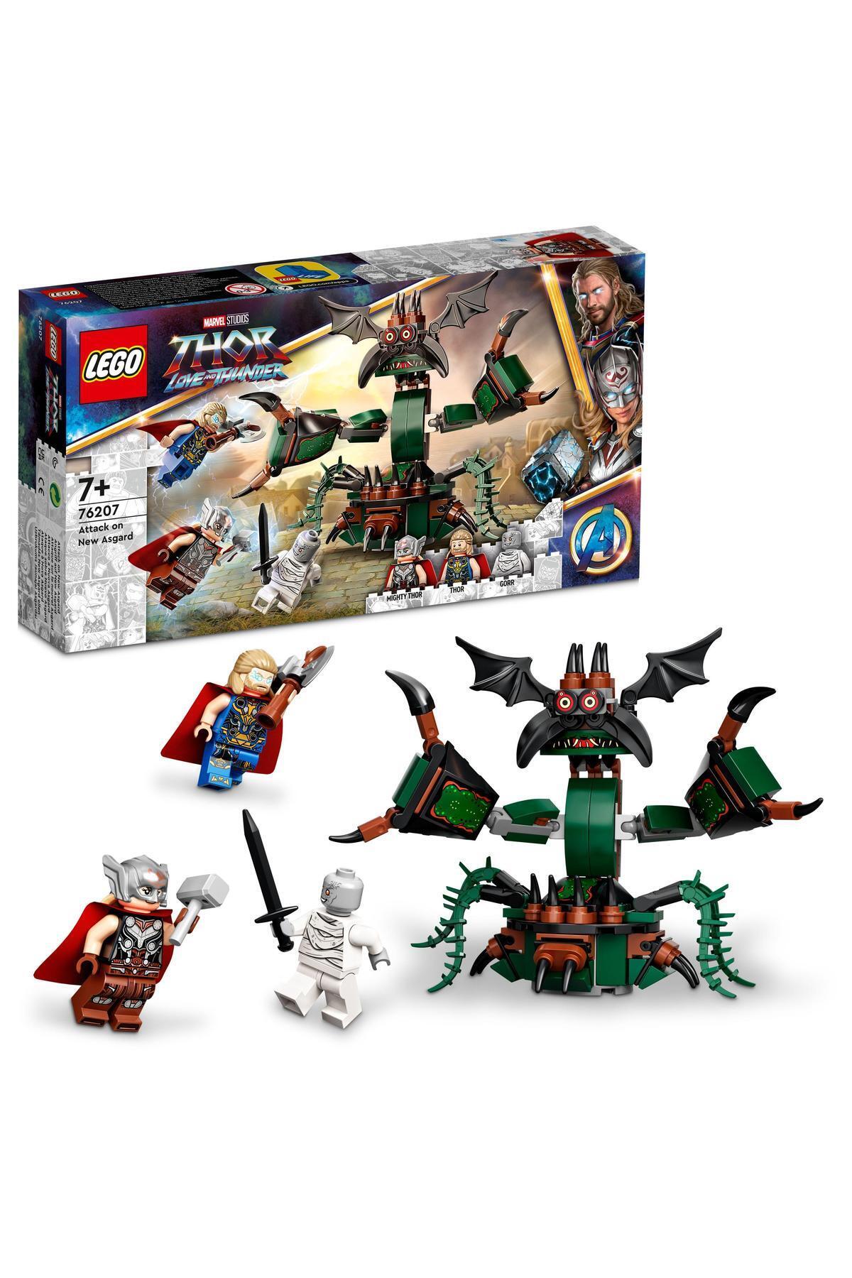 LEGO لگو 76207 Marvel New Asgard Attack 159 قطعه +7 سال