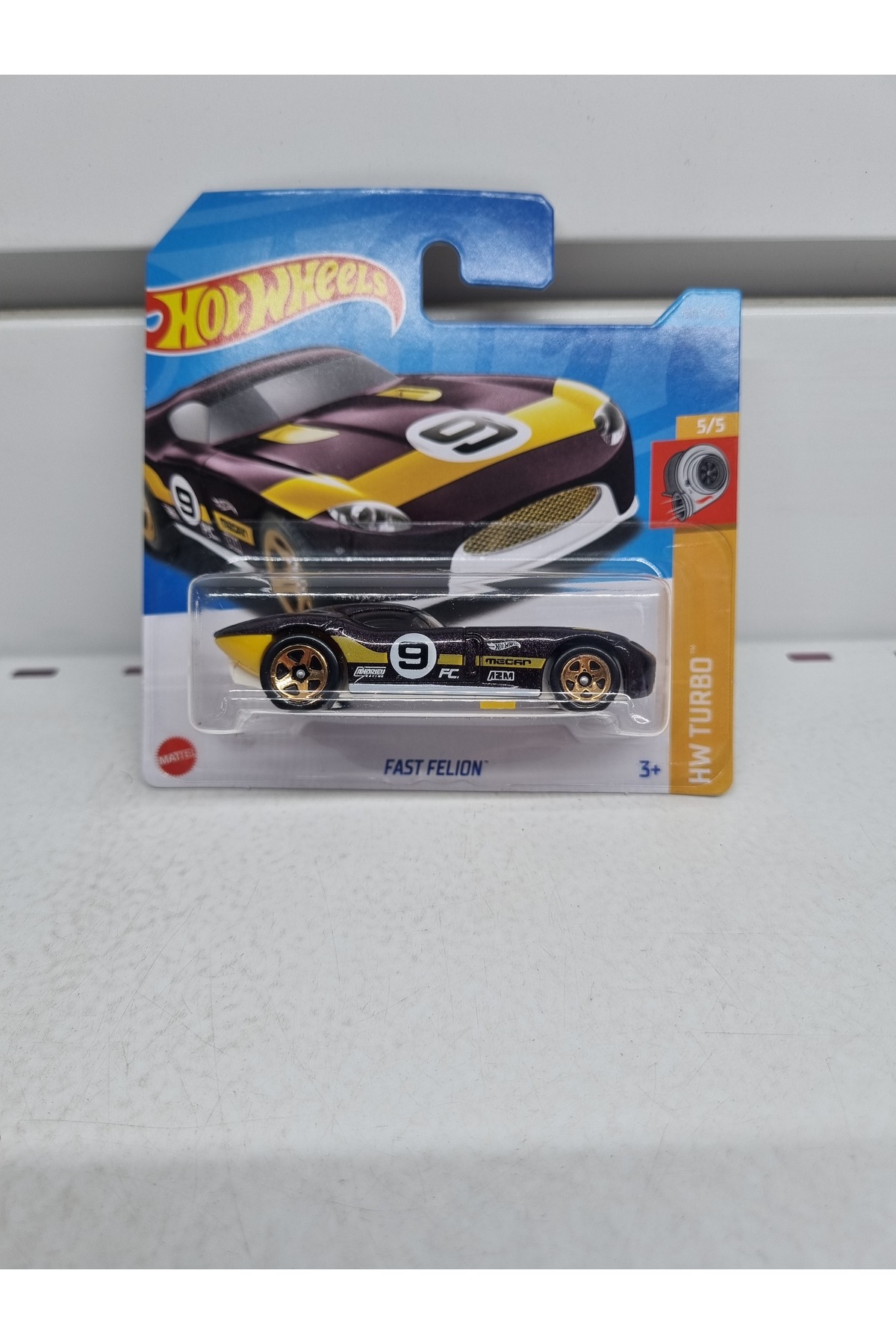 ماشین اسباب بازی چرخ های داغ FAST FELLON HKJ39 هات ویلز اورجینال HOT WHEELS