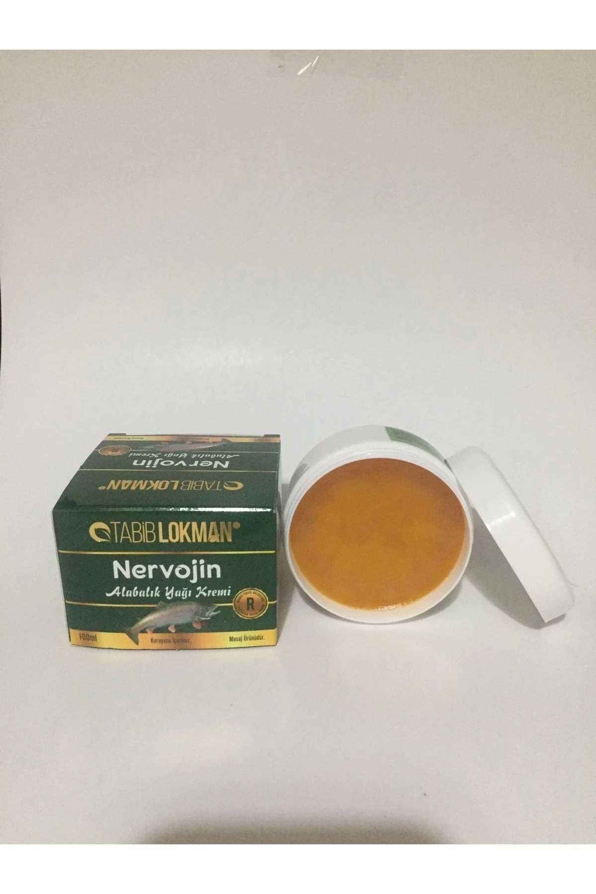 کرم بدن عصاره روغن ماهی قزل آلا 100 میلی لیتر مناسب برای مراقبت از پوست Tabib Lokman