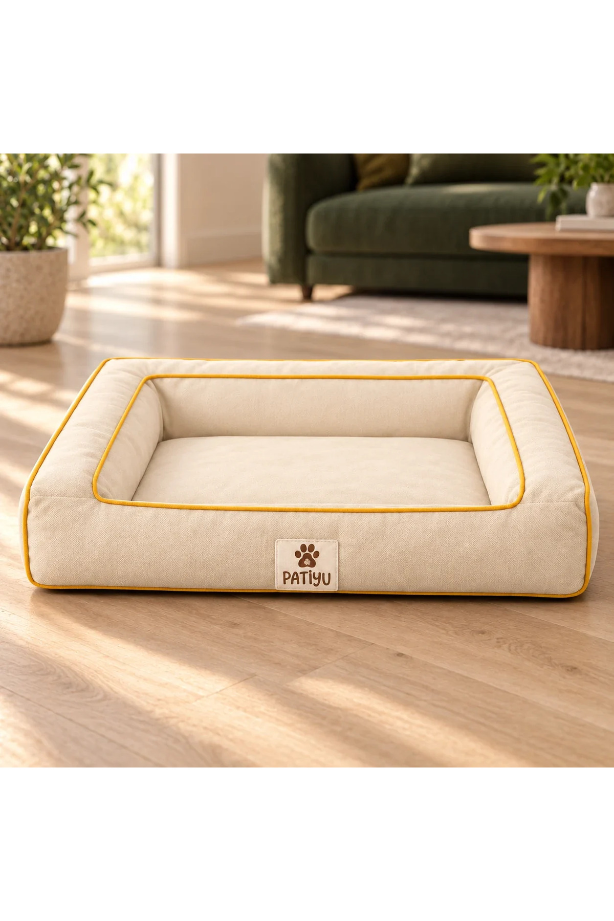 تخت مبل‌مانند گربه و سگ نورترن فشن Northern Fashion، مدل PTY-SOFA-BED، کرم