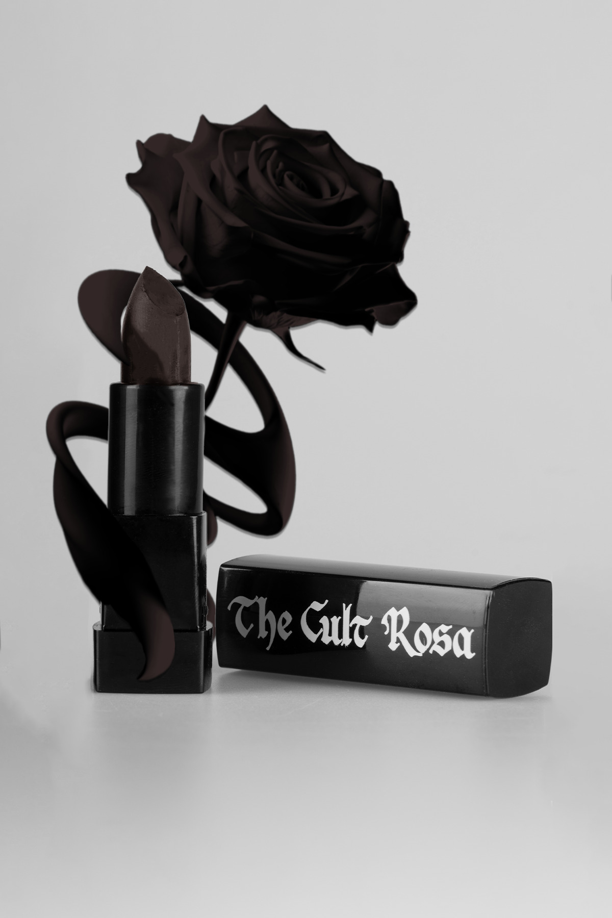رژ لب و سایه مات کمرنگ قهوه‌ای وگان مدل Lobotomy The Cult Rosa