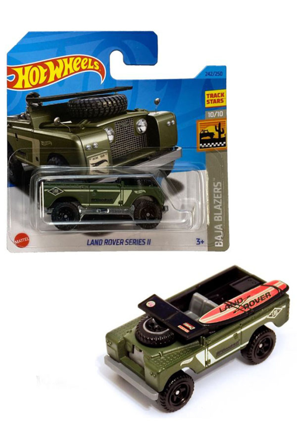 ماشین اسباب بازی سریال LAND ROVER SERIES II 1 64 2023 سری هات ویلز اورجینال HOT WHEELS