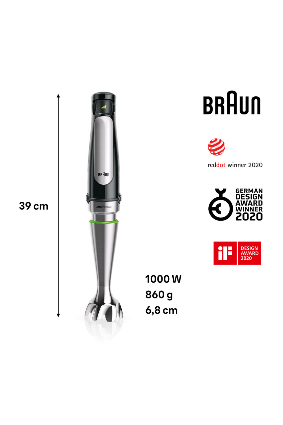 ست مخلوط کن MULTIQUICK 7 HAND BLENDER MQ7045X اورجینال Braun