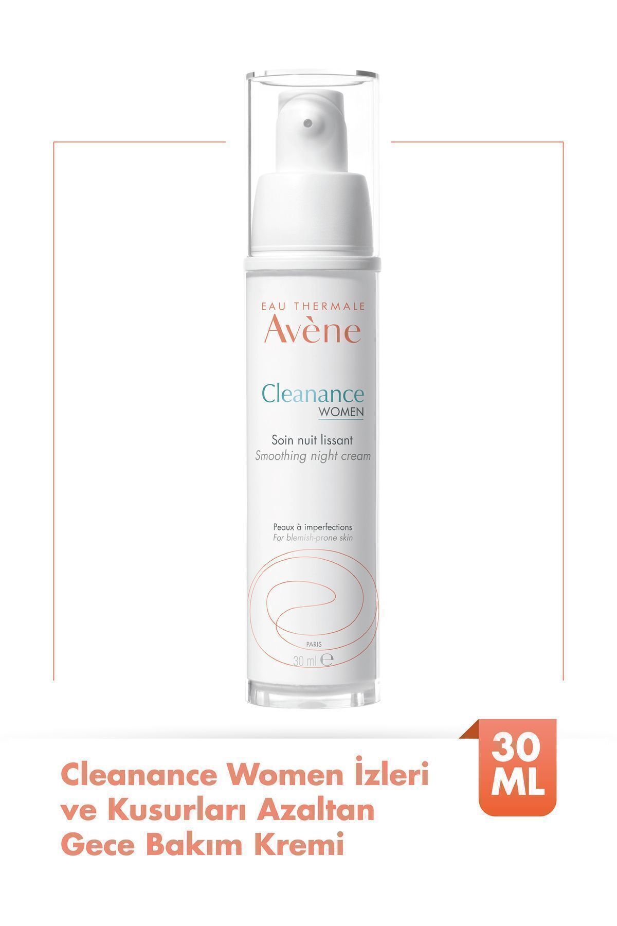 کرم صورت شب مرطوب کننده 30 میل دمب .1683 Avene