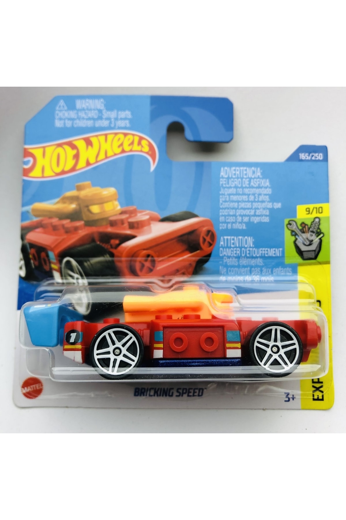 ماشین اسباب بازی 2022 جدید NEW BRICKING SPEED 1:64 مارک HOTWHEELS با نام تجاری 9 10 هات ویلز اورجینال HOT WHEELS