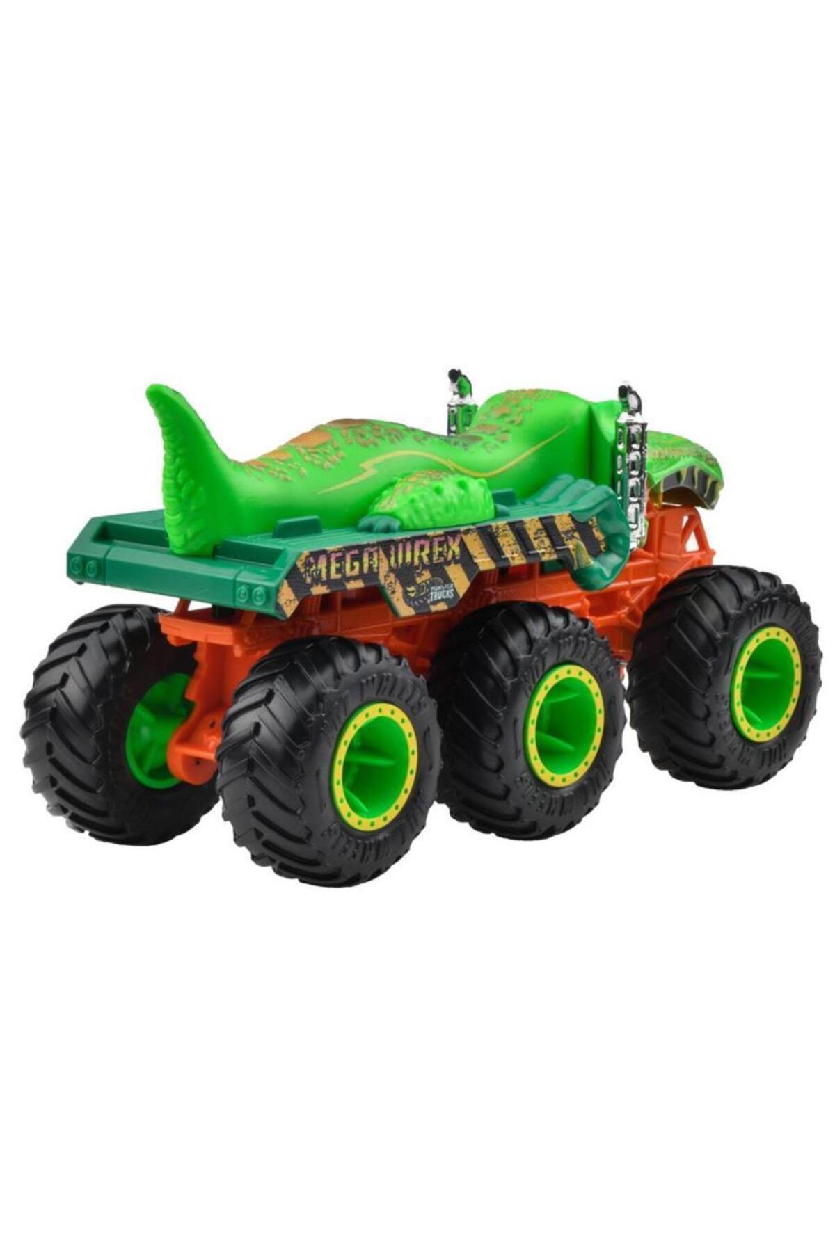 ماشین اسباب بازی MONSTER TRUCKS 1:64 TOW CARS MEGA WREX HWN86 JCH44 از ترکیه HOT WHEELS