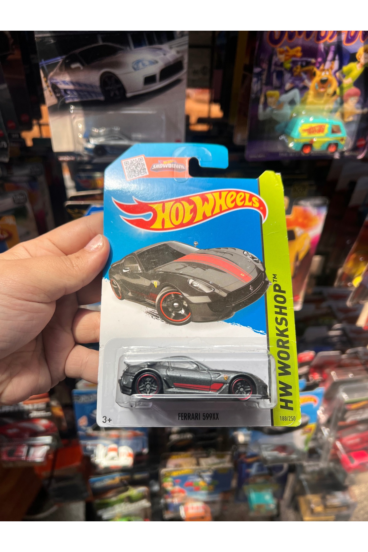 مدل خودرو فراری 599XX HOT WHEELS کمیاب از ترکیه HOT WHEELS