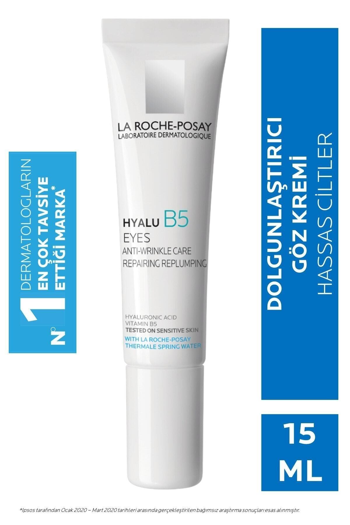 La Roche Posay ضد چین و چروک چشم حساس ضد چین و چروک Hyalu B5 پف چشم کرم 15 میلی لیتر