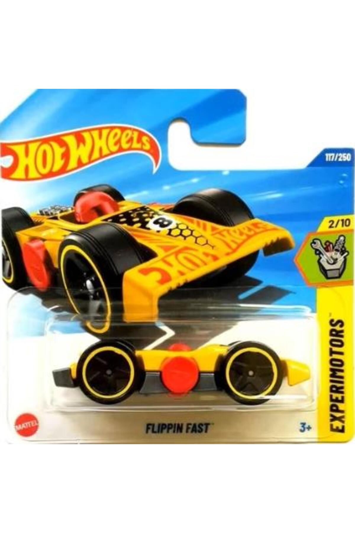 ماشین اسباب بازی چرخ دستی های تکی FLIPPIN FAST HYX88 EXPERIMOTORS از ترکیه HOT WHEELS
