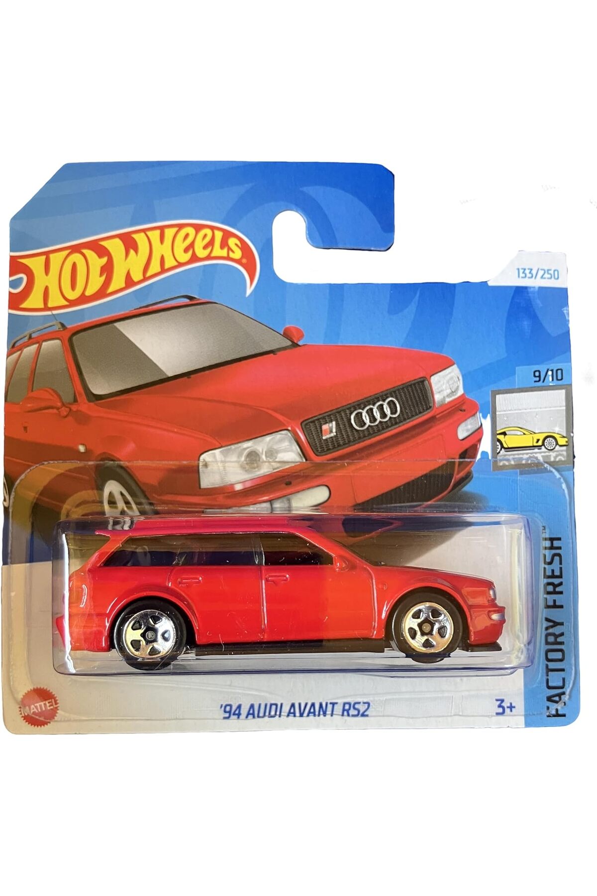 ماشین اسباب بازی های تک سال 94 آئودی آوانت RS2 HTC54 از ترکیه HOT WHEELS
