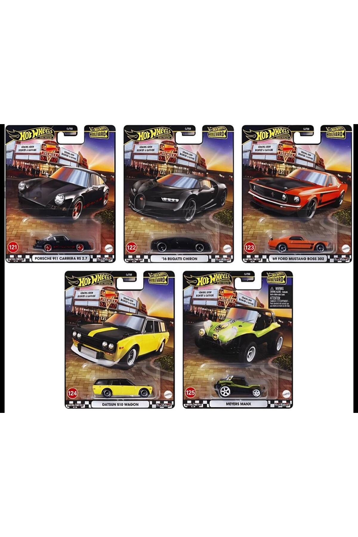 مدل خودرو بلوار حق بیمه مجموعه BUGATTI PORSHE MUSTANG DATSUN ماشین DIECAST هات ویلز اورجینال HOT WHEELS