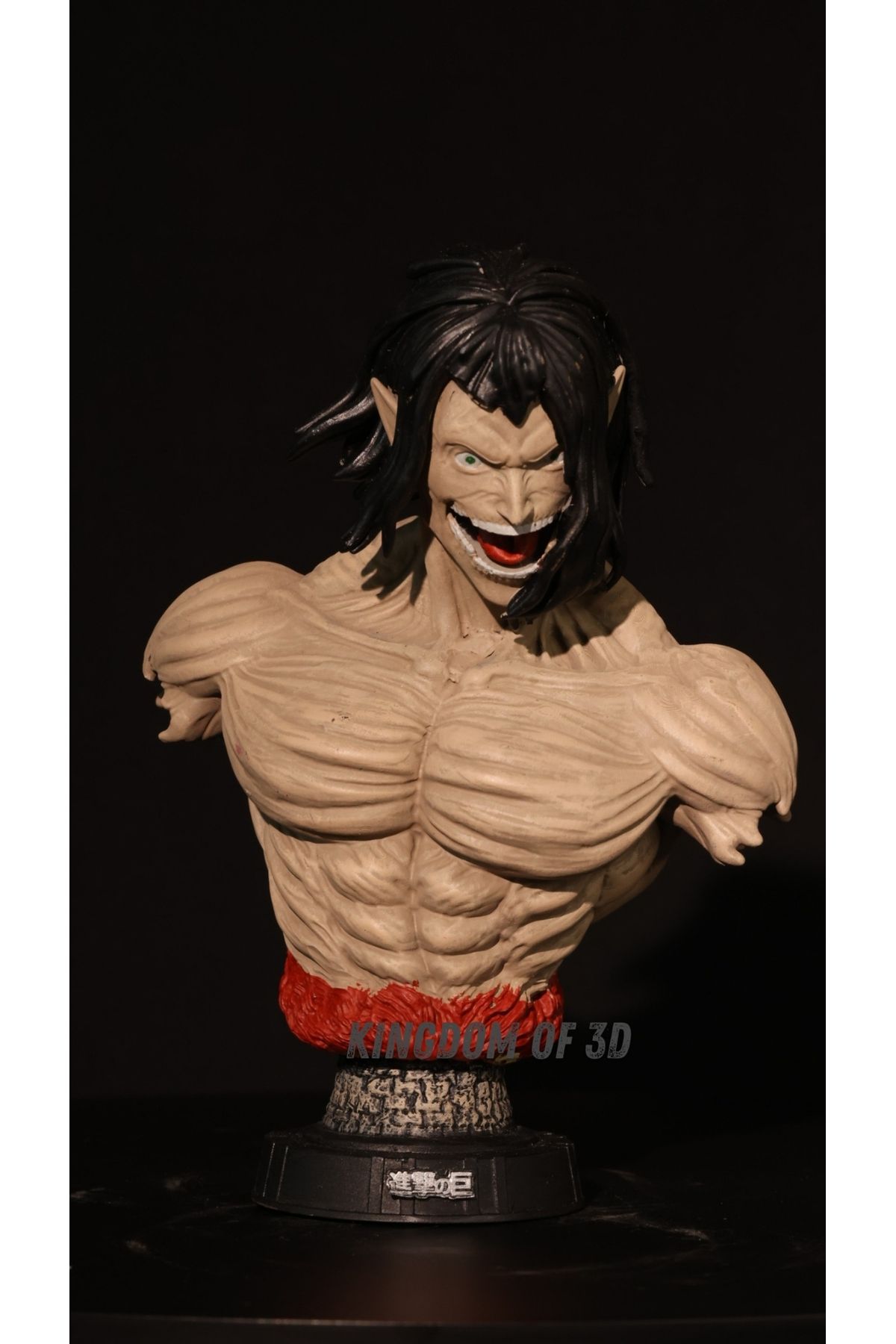 فیگور ATTACK ON TITAN EREN YEGER مجموعه ANIME FIGURE اصل Kingdom of 3D