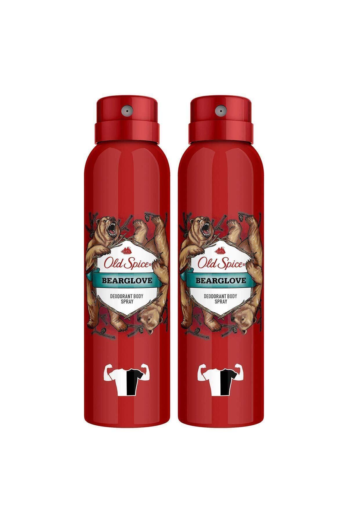دئودورانت اسپری مردانه 150 میلی لیتر مدل Bearglove اولد اسپایس Old Spice