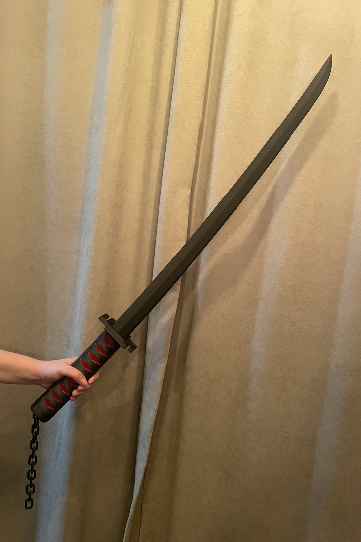 فیگور ICHIGO BLEACH BLACK KATANA تاشو اندازه واقعی از ترکیه Goplast Premium