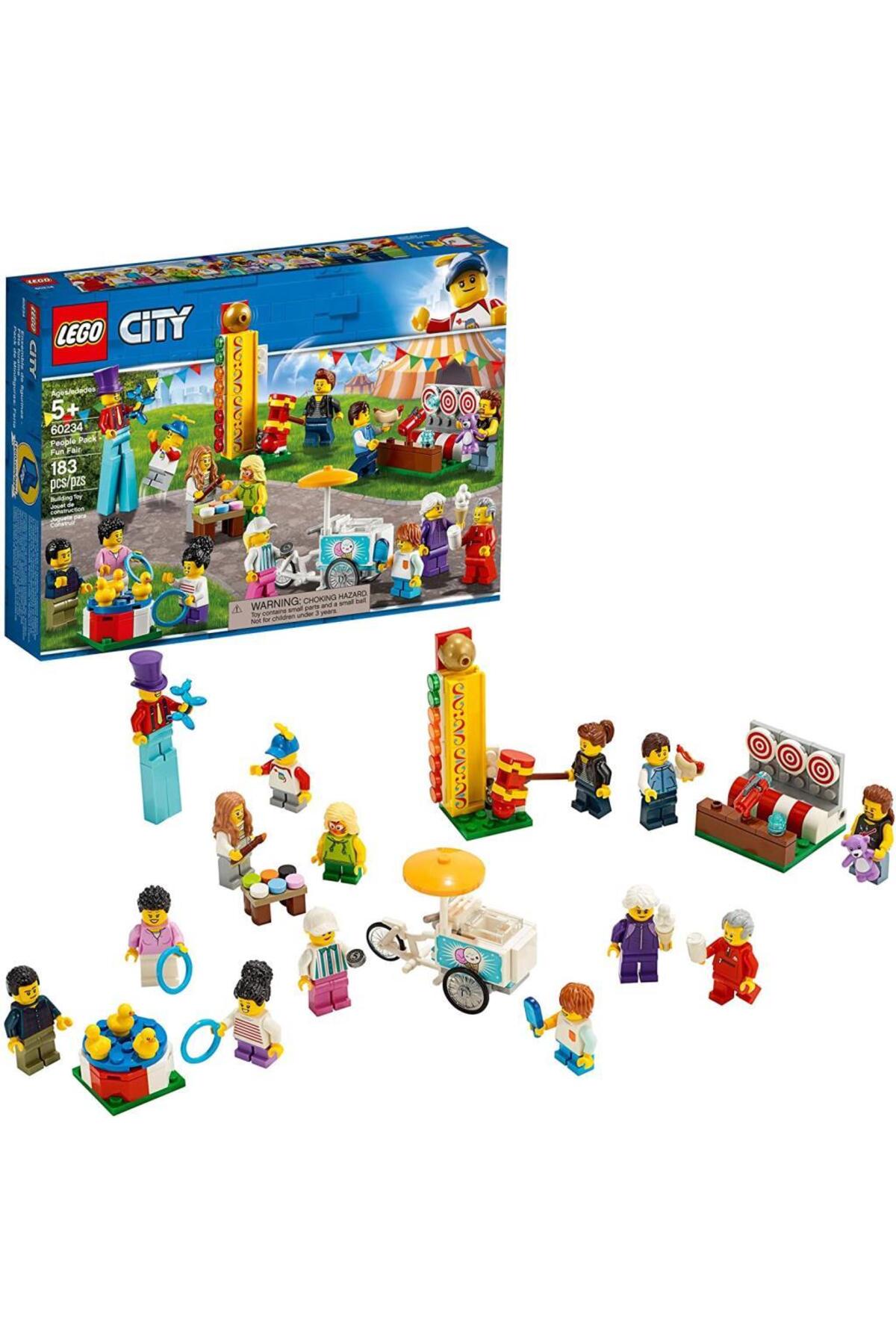 لگو بسته بندی LUNAPARK 60234 CITY PEOPLE اورجینال LEGO
