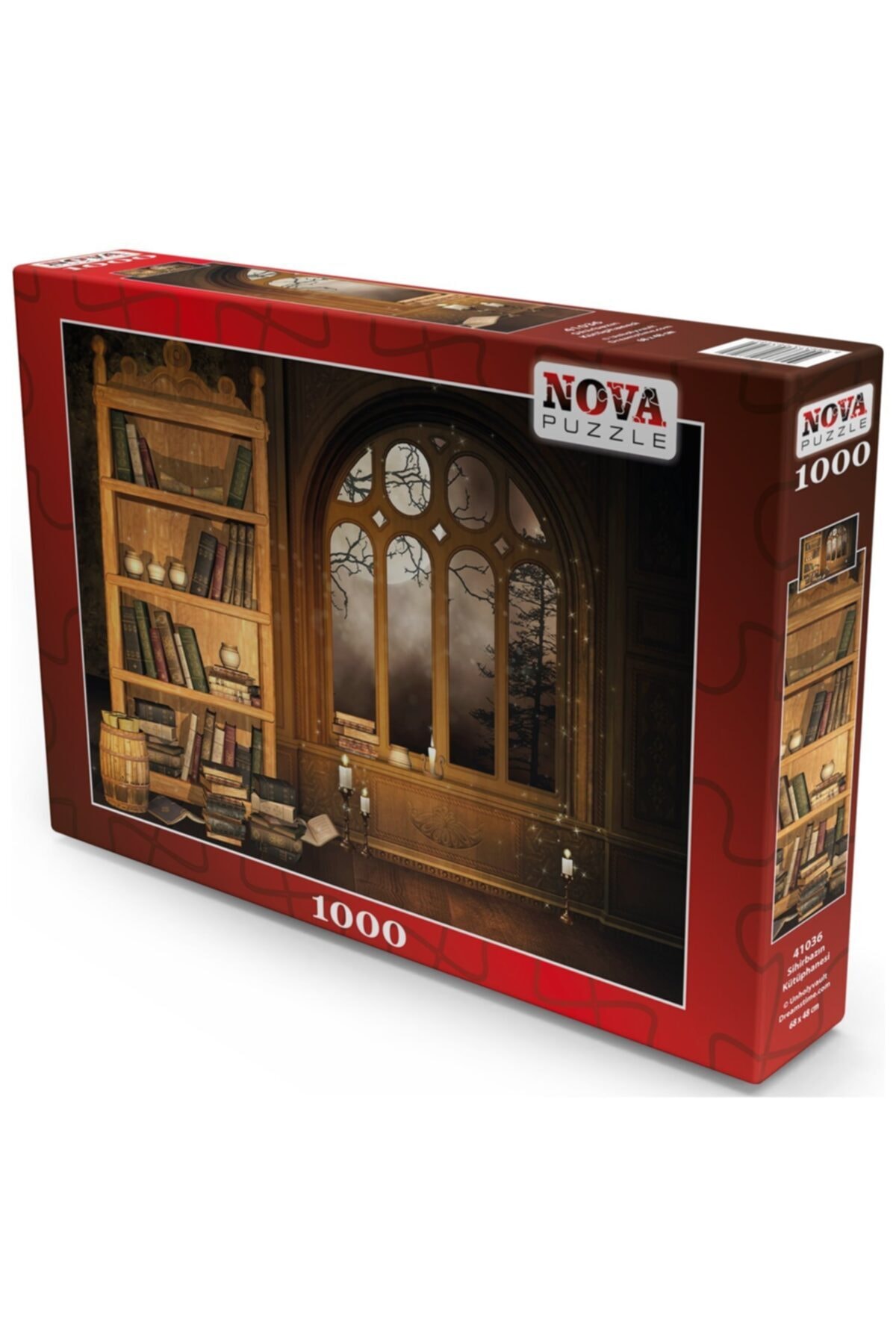 پازل کتابخانه جادوگر NOVA 1000 PIECE از ترکیه Nova Puzzle