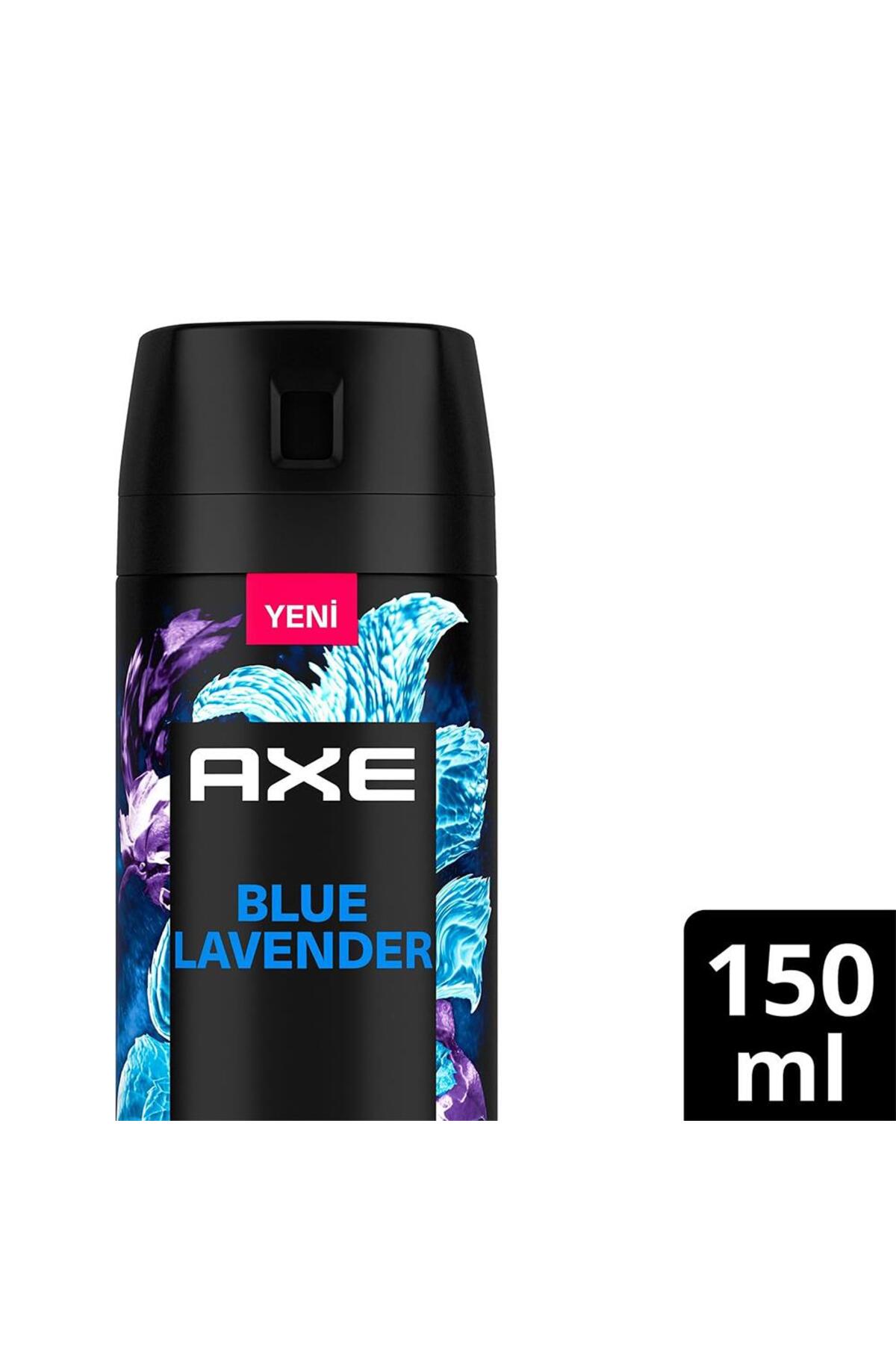 دئودورانت و رول آن اسپری مردانه BLUE LAVENDER COLLECTION PREMIUM 150ML Axe