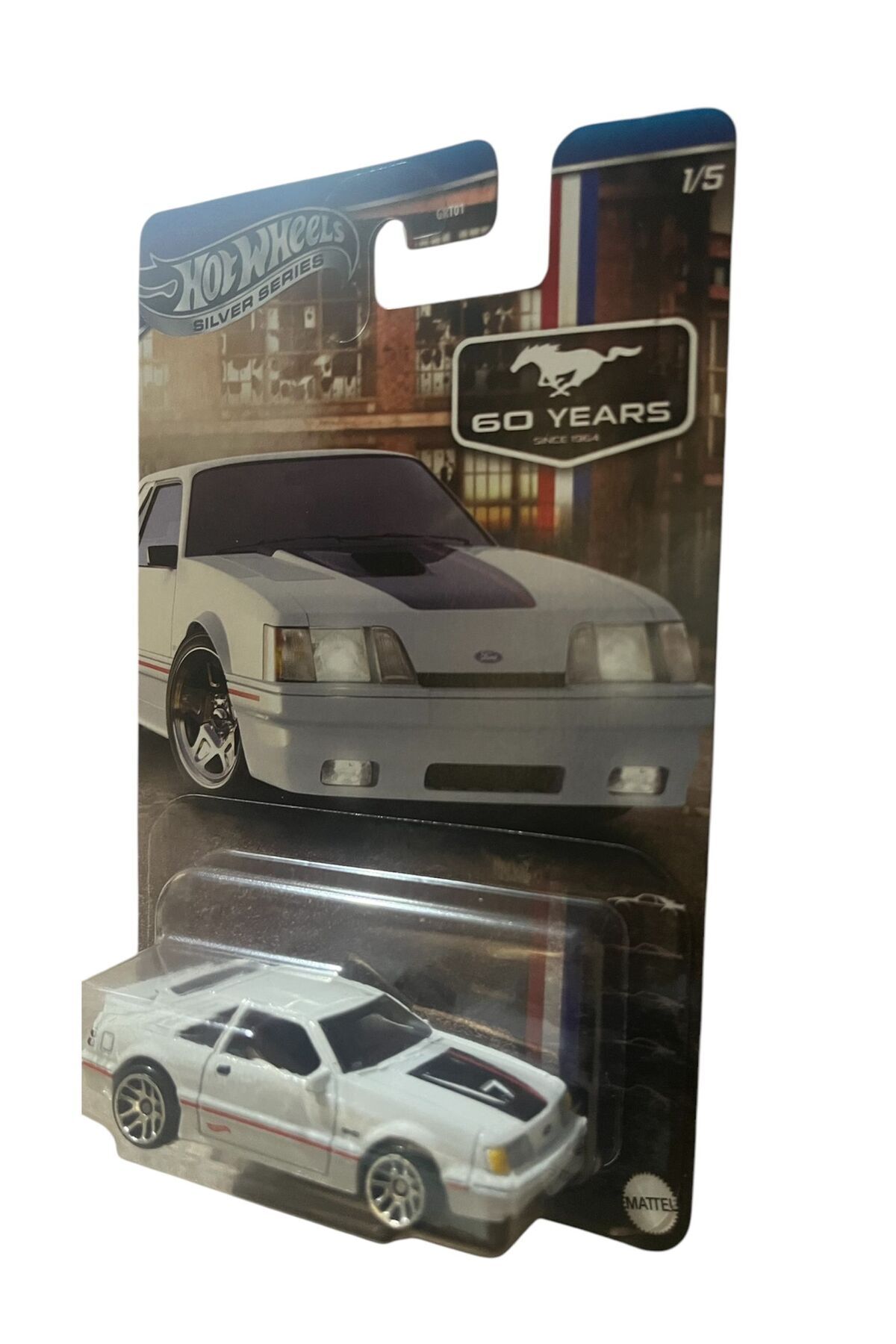 ماشین اسباب بازی سری نقره '84 فورد موستانگ SVO هات ویلز اورجینال HOT WHEELS