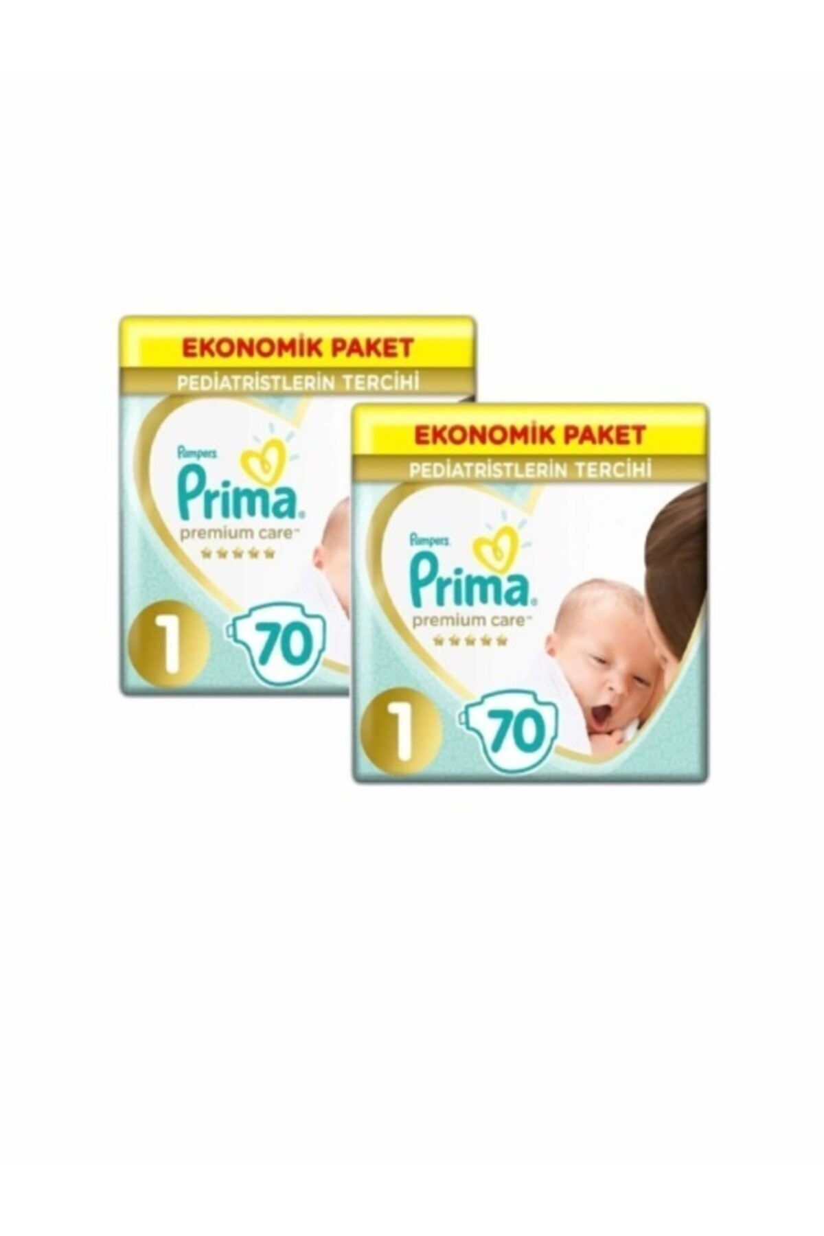 پوشک بچه کودک PREMIUM CARE 1NO 140 PIECES اورجینال Prima