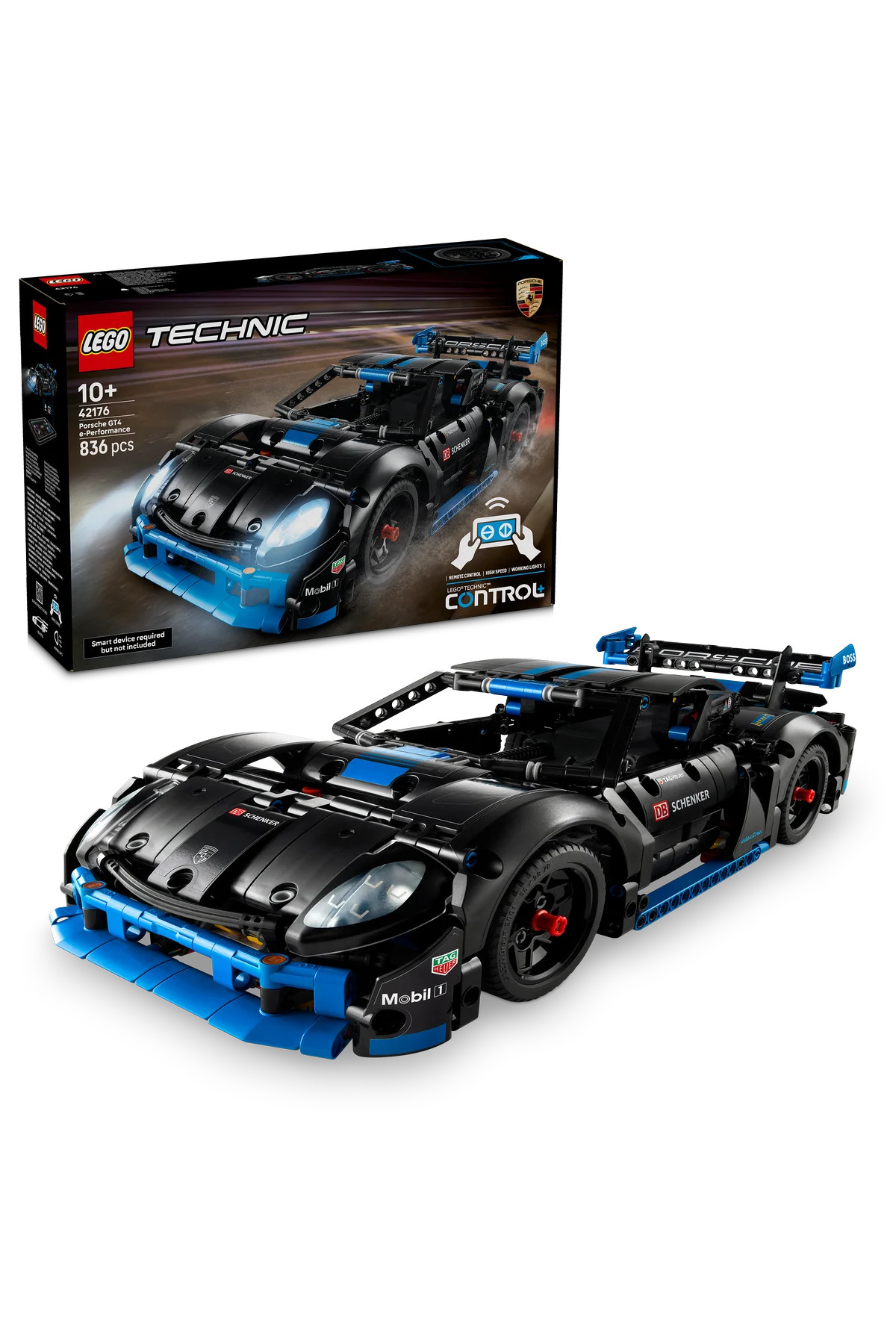 لگو و اسباب بازی های ساخت محور ® TECHNICPORSCHE GT4 E PERFORMANCE RACE CAR 42176 – ست ساختمان برای کودکان 10+ 834P اورجینال LEGO