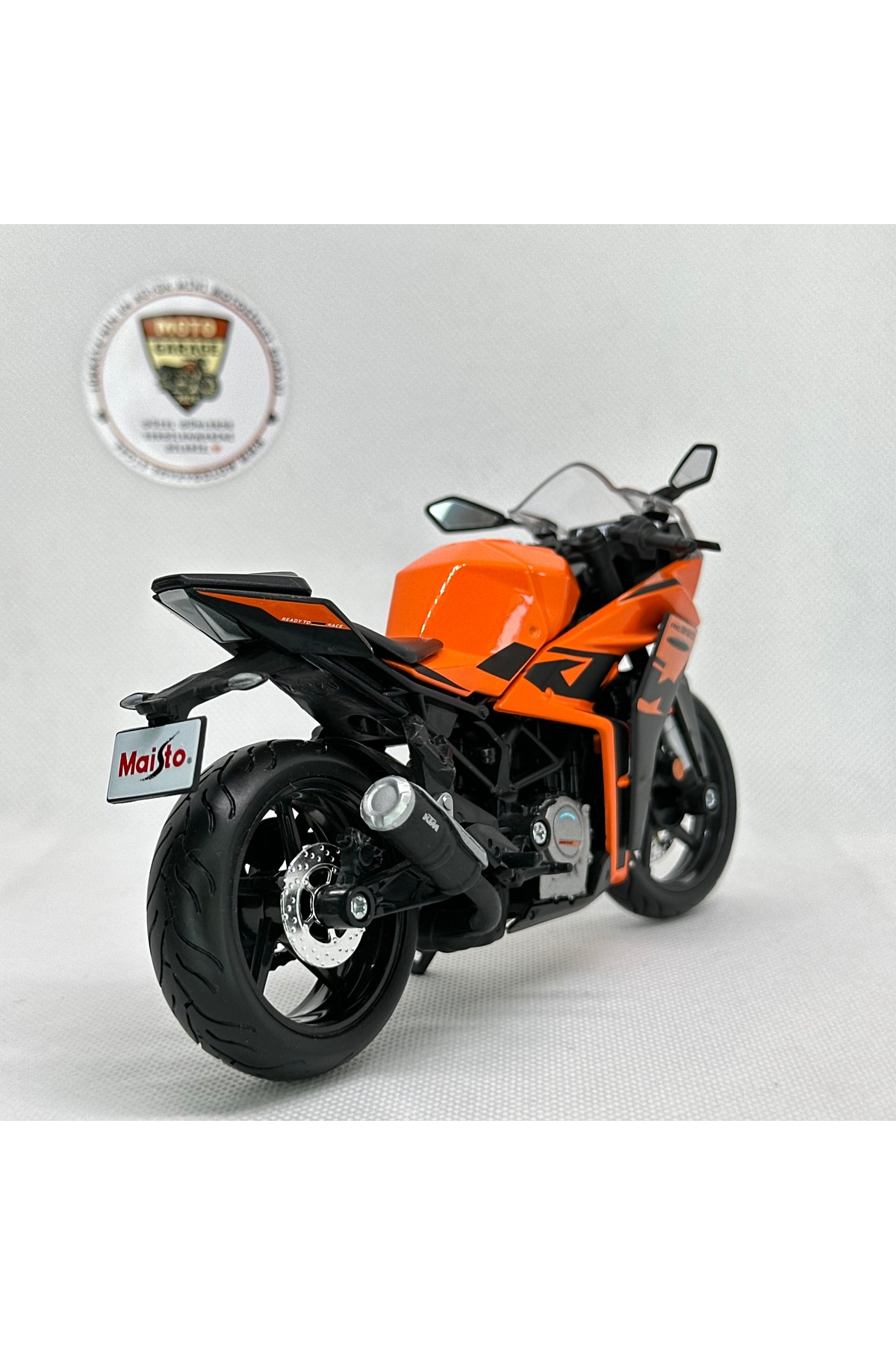 مدل خودرو موتورسیکلت KTM RC390 1:12 DIECAST – فلزی و اسباب بازی کلکسیونی MAISTO دارای مجوز اورجینال Maisto Diecast