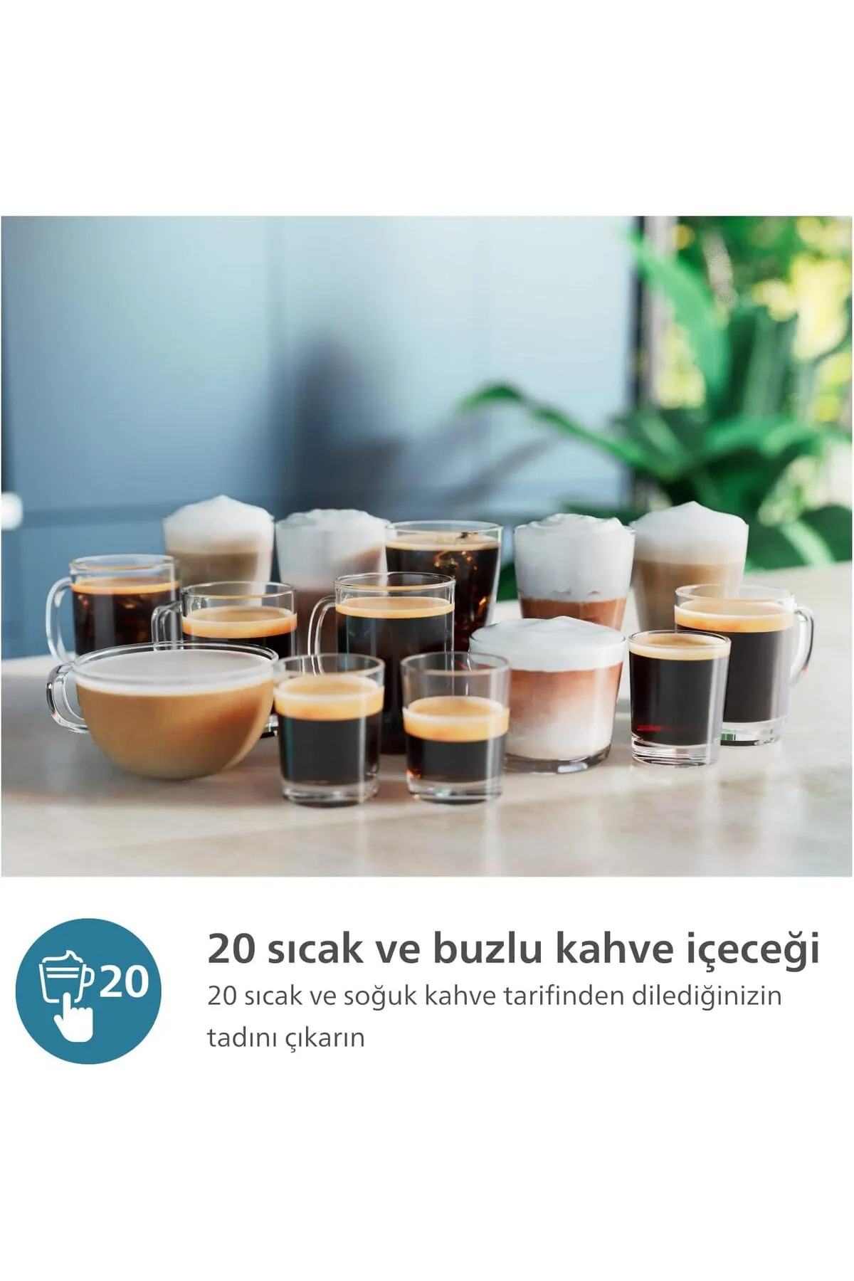 دستگاه اسپرسو و کاپوچینو قهوه ساز سرد گرم سری 5500 لاتگو تمام اتوماتیک 20 نوع اورجینال Philips