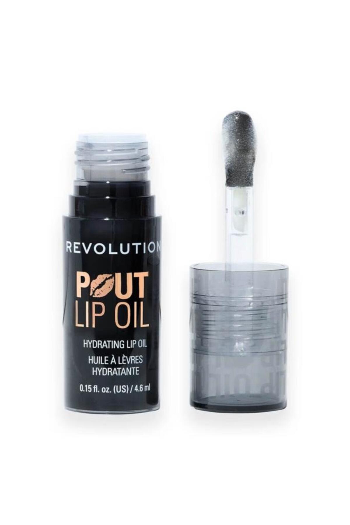 روغن لب رولوشن Revolution Pout، مشکی نیمه‌شب (Midnight Black)